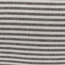 Load image into Gallery viewer, Charcoal Stripe Dog Bed