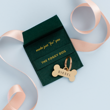 Load image into Gallery viewer, Bone Pet ID Tag
