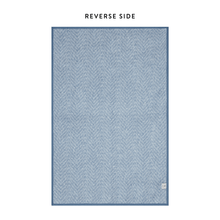 Load image into Gallery viewer, ChappyWrap Harborview Herringbone Cornflower Dog Blanket