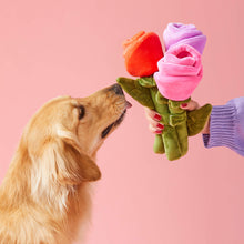 Load image into Gallery viewer, Bouquet of Roses Interactive Snuffle Dog Toy