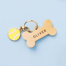 Load image into Gallery viewer, Bone Pet ID Tag